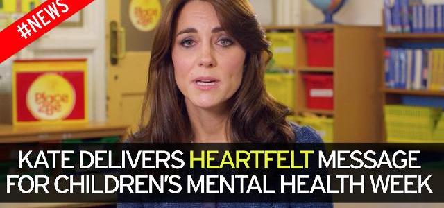 kate middleton, mental health, mindfulness, children